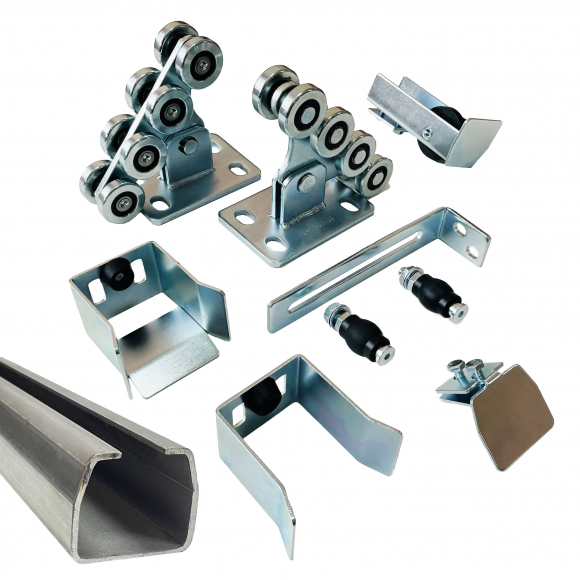 Комплект для откатных ворот ФУРНИТЕХ КВ 201 до 400 кг